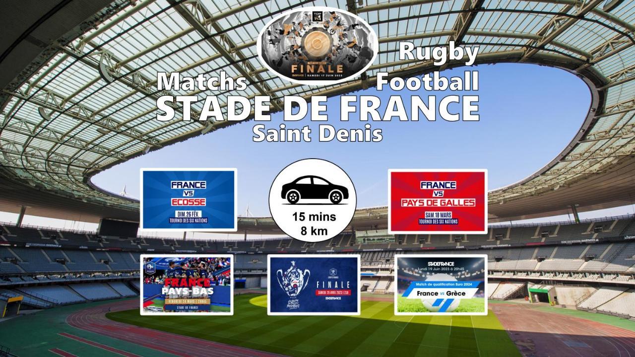 Room & Parking In Shared Appartment With Proprietor L 25 Mins From Paris Gare Du Nord, Cdg Airport & Stade De France Montmagny المظهر الخارجي الصورة