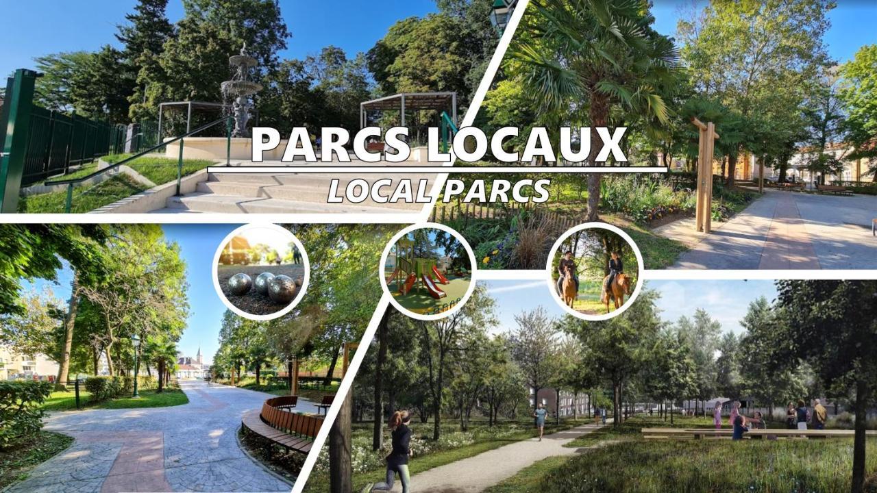 Room & Parking In Shared Appartment With Proprietor L 25 Mins From Paris Gare Du Nord, Cdg Airport & Stade De France Montmagny المظهر الخارجي الصورة